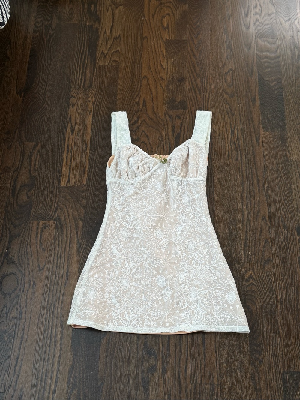 With Jean Mini Dress